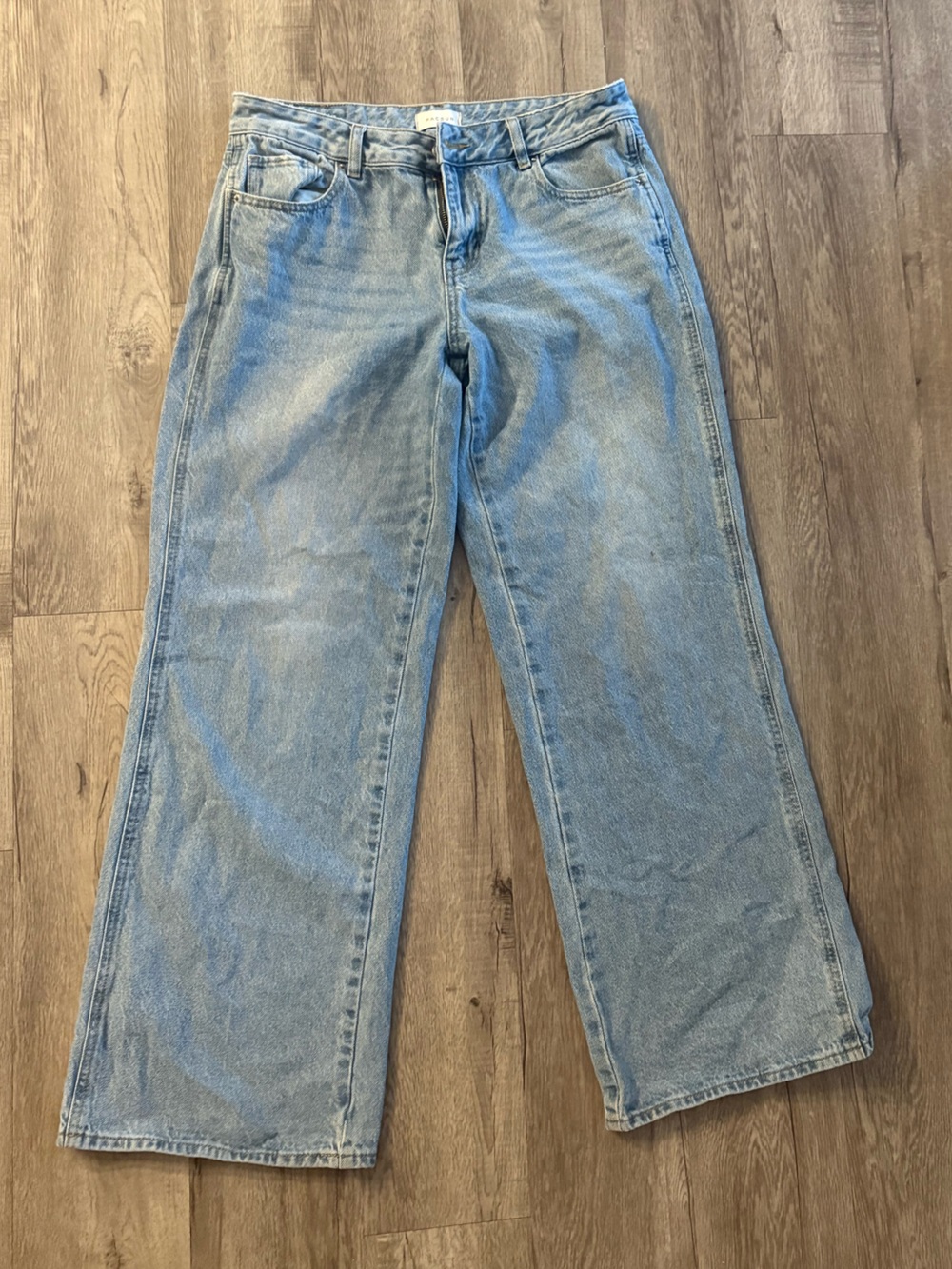 PacSun Light Blue Wide-Leg Women's Jeans